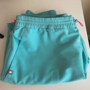 COPY - Limited edition FIGS joggers neon blue size M